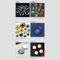 Miniatyrbild 10 av 10: 20st/10 par Eyes Crafts Eyes Puppet Crystal Eyes FÄRG color random14mm