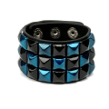 Miniatyrbillede 9 af 10: Læderarmbånd justerbart armring 2 2 2