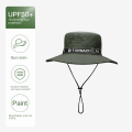 Miniatyrbilde 1 av 10: Menn Bøttelue Wide Rim Hat GRØNN green