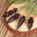 Pikkukuva 9 / 10: Luonnollinen puinen heiluri Reiki heiluririipus B-7 CHAKRA KETJU B-7 Chakra Chain