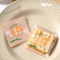 Miniatyrbillede 1 af 8: 100 stk Cookies Emballagepose Selvklæbende poser 6 6 6