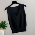 Miniatyrbilde 10 av 10: V Neck Slynge Vest APRIKOS Apricot