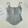 Pikkukuva 1 / 10: Strappy Tank Topit Hottie Sling VAALEANHARMAA light grey