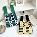 Miniatyrbillede 5 af 10: Knot Wrist Bag Tote Bag 04 04 04