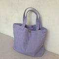 Pikkukuva 1 / 10: Mini käsilaukku Canvas Kangaskassi PURPLE L purple L