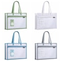Miniatyrbillede 6 af 9: Tote Skoletaske Tutorial Taske HVID White