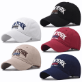 Miniatyrbilde 8 av 10: Broderi Baseball Caps Bomull Solhatter NAVY navy