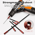 Miniatyrbilde 7 av 7: Magnetisk borkrone Forlengelsesholder Forlengelsesstang 5 STK 5 STK 5pcs