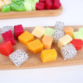 Miniatyrbilde 7 av 10: 5 stk Simuleringsfrukt Hami Melon 7 7 7