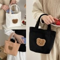 Miniatyrbilde 7 av 7: Mini Tote Bag Håndvesker SVART black