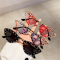 Miniatyrbillede 5 af 10: Cat Eye Solbriller Indfattede skærme GRADIENT PINK GRADIENT PINK Gradient Pink