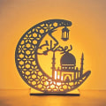 Miniatyrbillede 1 af 9: Eid Mubarak LED-lys STYLE 10 STYLE 10