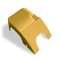Miniatyrbillede 1 af 10: Turtle Basking Bord Turtle Klatreplatform GUL Yellow