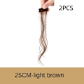 Pikkukuva 1 / 9: 2kpl Etuotsut Hius otsatukka Clips 25CMLIGHT BROWN LIGHT 25cmLight brown