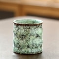 Miniatyrbillede 1 af 9: Keramisk tekop Vandkop CYAN Cyan