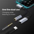 Miniatyrbillede 3 af 10: USB Type C Audio Converter OTG Adapter TYPEC TIL DUAL TYPEC TypeC to Dual TypeC