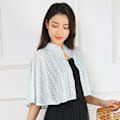 Miniatyrbilde 5 av 10: Rose Jacquard Polyester Sjal Solbeskyttelse Skjerf APRIKOS Apricot