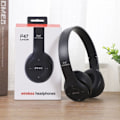 Pikkukuva 1 / 10: Taitettavat Bluetooth -kuulokkeet MUSTA black