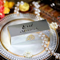 Miniatyrbillede 6 af 9: 10 stk. Eid Mubarak Slikæsker Ramadan Slikpose SORT