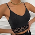 Miniatyrbillede 10 af 10: Dame tanktop SORT XS Black XS