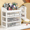Miniatyrbillede 6 af 10: 1 Stk Kosmetik Opbevaringsboks Desktop Opbevaringskasse 1 LAG 1 LAG 1 Layer