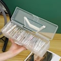 Miniatyrbillede 4 af 8: Foto Opbevaring Etui Kort Samling Box LARGE LARGE large