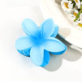 Miniatyrbilde 1 av 8: Frangipani Hårklemmer Blomst Hårklemme BLÅ GRADIENT FARGE blue gradient color-gradient color