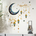 Miniatyrbillede 8 af 10: Eid Mubarak Wall Stickers Ramadan Window Stickers STYLE 7 STYLE Style 7