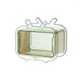 Miniatyrbillede 1 af 10: Transparent silkekasse papirholder FARVE 1 FARVE 1 Color 1