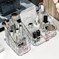Miniatyrbillede 9 af 10: 1 Stk Kosmetik Opbevaringsboks Desktop Opbevaring Case Rack 1 GRID 1 1 Grid