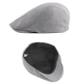 Miniatyrbilde 4 av 10: Golfhatter Flat Cap for menn KAFFE Coffee