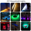 Miniatyrbilde 9 av 10: LED Lysstripe Lysstreng 2M 2M 2M