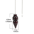 Pikkukuva 6 / 10: Luonnollinen puinen heiluri Reiki heiluririipus C-7 CHAKRA KETJU C-7 Chakra Chain