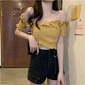 Pikkukuva 8 / 10: LyhythihaisetT-paidat Tube Top BLACK STRIPE BLACK STRIPE Black Stripe