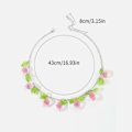 Miniatyrbillede 2 af 7: Halskæde Strawberry Chain Strawberry Halskæde Clavicular Chain