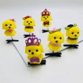 Miniatyrbillede 6 af 10: Little Yellow Duck Plys hårnåle Spring Hair Clip 08 08 08
