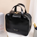 Miniatyrbillede 1 af 7: Makeuptaske Kosmetiktaske SORT black