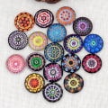 Miniatyrbillede 9 af 10: 20 stk/10 par Eyes Crafts Eyes Puppet Crystal Eyes 16MMCOLOR 16mmcolor random