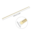 Pikkukuva 1 / 4: 1 kpl messinkitanko umpinainen pyöreä tanko 10 mm 10 mm 10mm