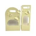 Miniatyrbillede 7 af 10: Foldbar Blomsterkasse Buket Indpakningsboks GUL ELLIPTISK Yellow Elliptic-Elliptic
