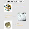 Miniatyrbild 8 av 9: 20st/10 par Eyes Crafts Eyes Puppet Crystal Eyes 16MM-FÄRG 16mm-color random