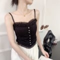 Miniatyrbillede 9 af 10: Blomstrede Camisole Blonde Tank Tops FARVE 2 FARVE 2 Color 2