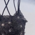 Miniatyrbild 10 av 10: Dam Camisole Kort Väst SVART Black