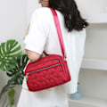 Pikkukuva 3 / 10: Nylon Square Handbags Olkalaukku PUNAINEN red