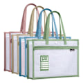 Miniatyrbillede 8 af 9: Tote Skoletaske Tutorial Taske HVID White
