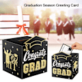 Miniatyrbillede 4 af 10: 2024 Graduation Season Message Box Layout for dimissionsceremoni blue