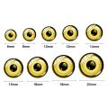 Miniatyrbilde 2 av 10: 20 stk/10 par Eyes Crafts Eyes Puppet Crystal Eyes 18MM 18MM 18mm