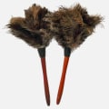 Miniatyrbilde 7 av 8: Strutsfjær Pelsbørste Strutsfjær Duster Brush Feather