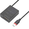 Miniatyrbillede 1 af 8: NP-W126S Dummy batteri AC strømforsyningsadapter