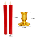 Miniatyrbild 3 av 10: LED Lantern Flameless Ljuslampa GUL TYPE2 TYPE2 yellow Type2-Type2